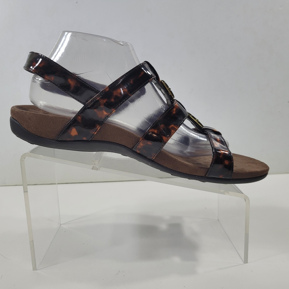 Vionic 44amber Women's Tortoise Shell Strappy Wom… - image 3